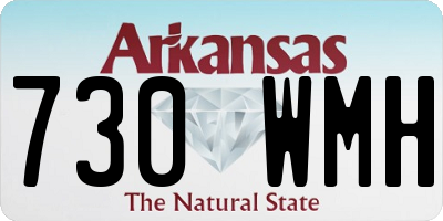 AR license plate 730WMH