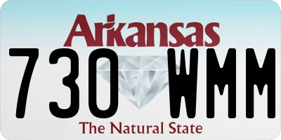 AR license plate 730WMM