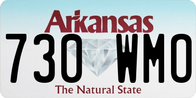 AR license plate 730WMO