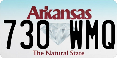 AR license plate 730WMQ
