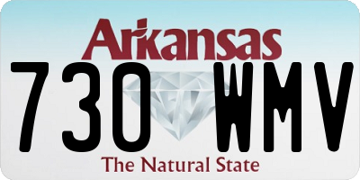 AR license plate 730WMV