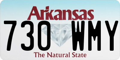 AR license plate 730WMY