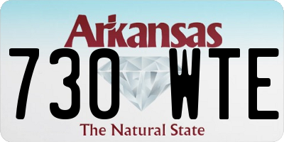 AR license plate 730WTE