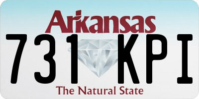 AR license plate 731KPI