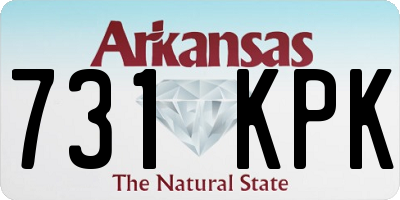 AR license plate 731KPK