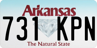 AR license plate 731KPN