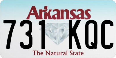 AR license plate 731KQC
