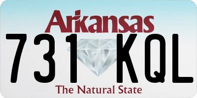 AR license plate 731KQL