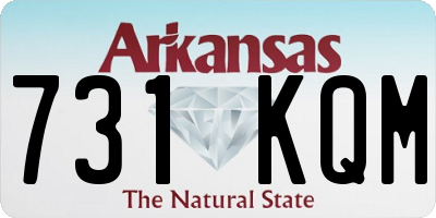 AR license plate 731KQM