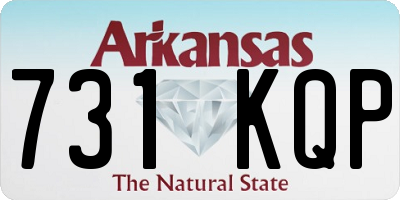AR license plate 731KQP