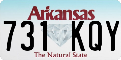 AR license plate 731KQY