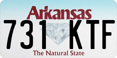 AR license plate 731KTF
