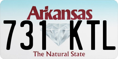 AR license plate 731KTL