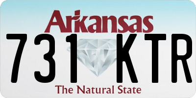 AR license plate 731KTR