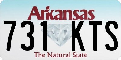 AR license plate 731KTS