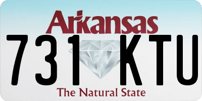 AR license plate 731KTU