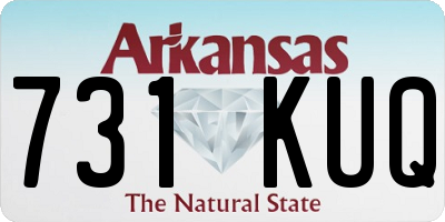 AR license plate 731KUQ