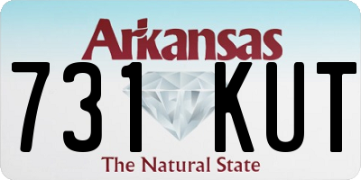 AR license plate 731KUT