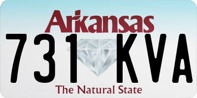 AR license plate 731KVA