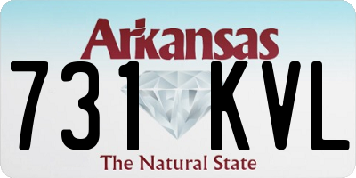 AR license plate 731KVL
