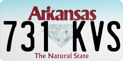 AR license plate 731KVS