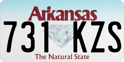 AR license plate 731KZS