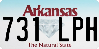 AR license plate 731LPH