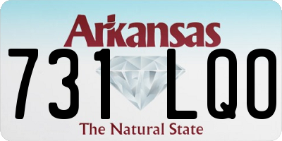 AR license plate 731LQO