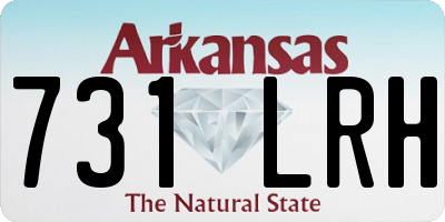 AR license plate 731LRH