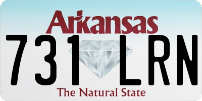 AR license plate 731LRN