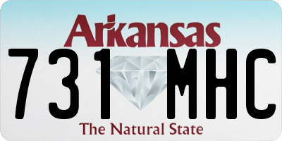 AR license plate 731MHC
