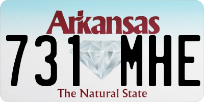 AR license plate 731MHE