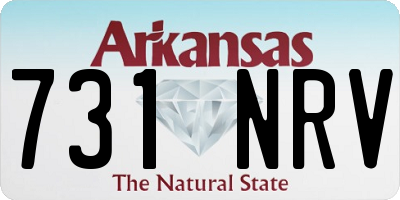 AR license plate 731NRV