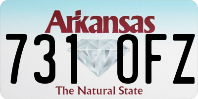 AR license plate 731OFZ