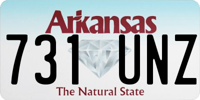 AR license plate 731UNZ