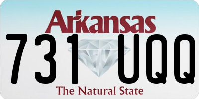 AR license plate 731UQQ