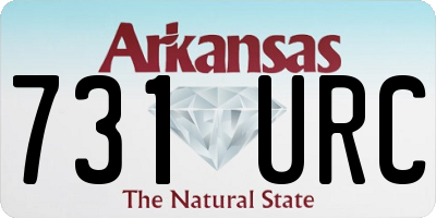 AR license plate 731URC