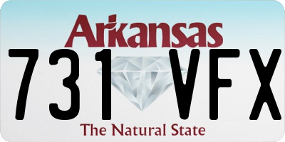 AR license plate 731VFX
