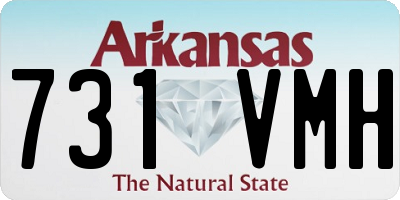 AR license plate 731VMH