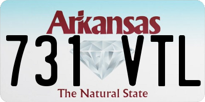 AR license plate 731VTL