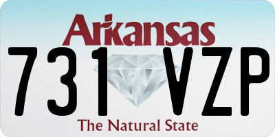 AR license plate 731VZP