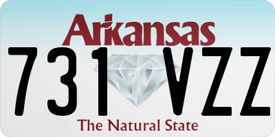 AR license plate 731VZZ