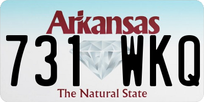 AR license plate 731WKQ