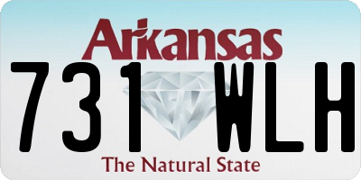 AR license plate 731WLH