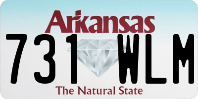 AR license plate 731WLM