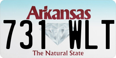 AR license plate 731WLT