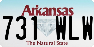 AR license plate 731WLW