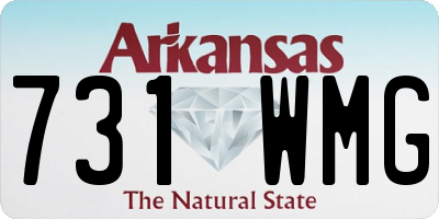 AR license plate 731WMG