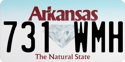 AR license plate 731WMH