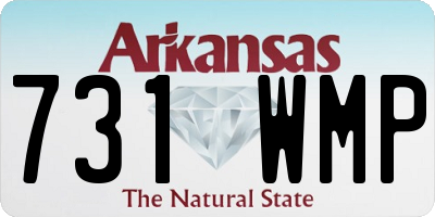 AR license plate 731WMP